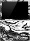 Black and White Marble Ink Surface Pro (2017) Skin